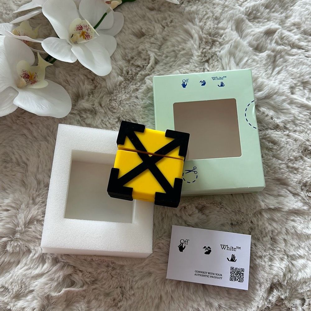 Off-White Arrow Logo Airpods Pro Case